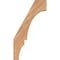 Ekena Millwork 3 1/2"W x 10"D x 18"H Balboa Smooth Knee Brace, Western Red Cedar BRC04X10X18BOA00SWR - alternate 2